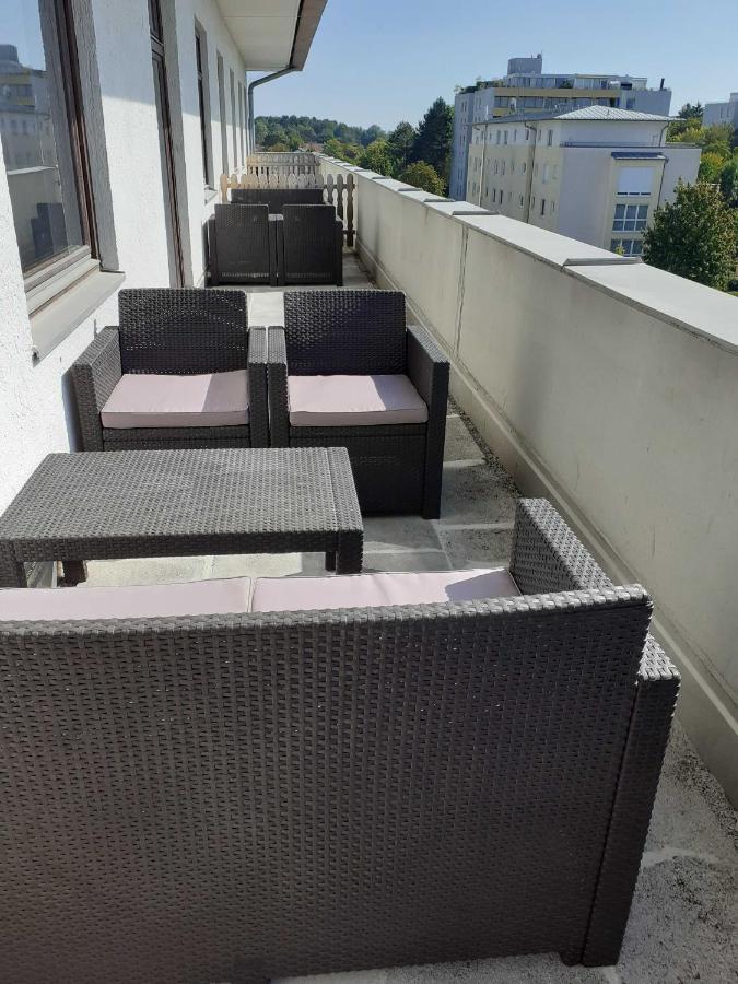 Pension Bergblick Unterhaching Esterno foto